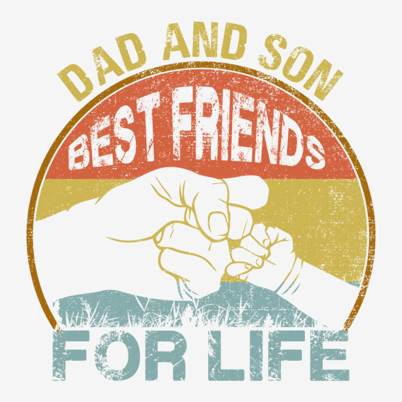 Father And Son  Best Friens For Life Matching Metal Print Vertical | Artistshot