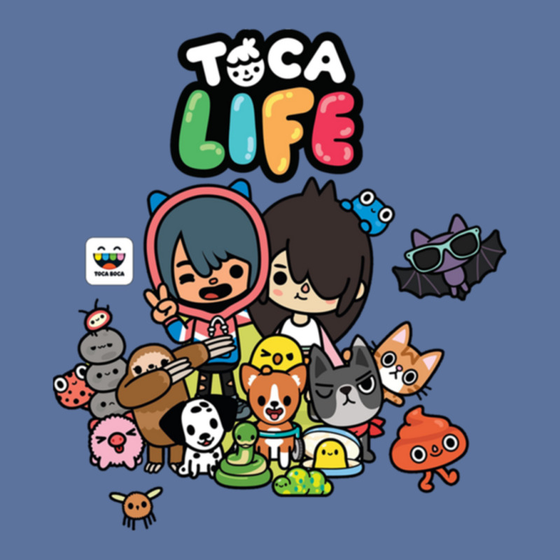 Custom Toca Boca Toca Boca 2021 Toca Life World Lightweight Hoodie By ...