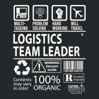 Trending Logistics Team Leader T Shirt - Multitasking Certified Job Gi Crewneck Sweatshirt | Artistshot