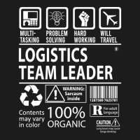 Trending Logistics Team Leader T Shirt - Multitasking Certified Job Gi Hoodie & Jogger Set | Artistshot