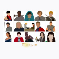 Characters Of Merlin 1 T-shirt | Artistshot