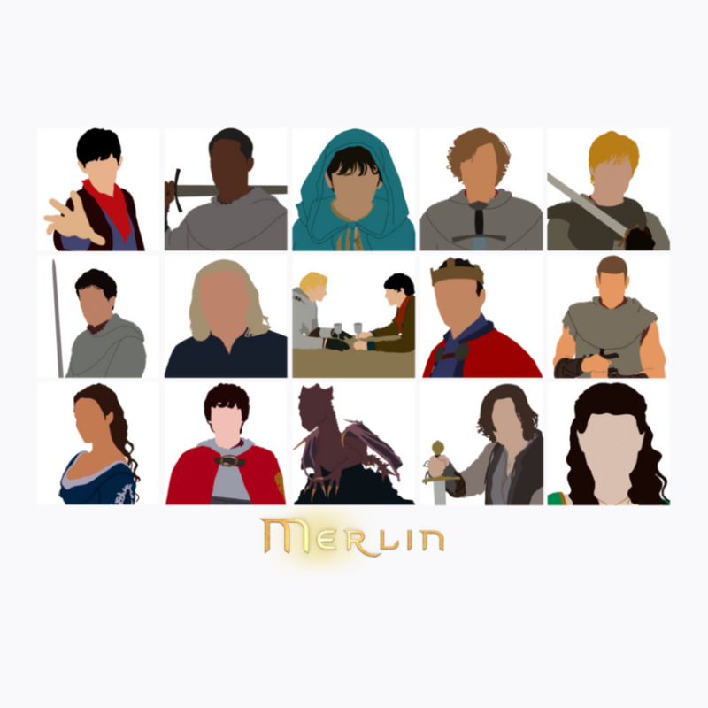 Characters Of Merlin 1 T-shirt | Artistshot