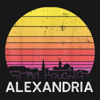 Retro Virginia Alexandria Skyline Vintage Urban Buildings T Shirt Flannel Shirt | Artistshot