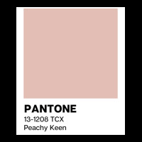 Pantone Peachy Keen Poster Love Men's Long Sleeve Pajama Set | Artistshot