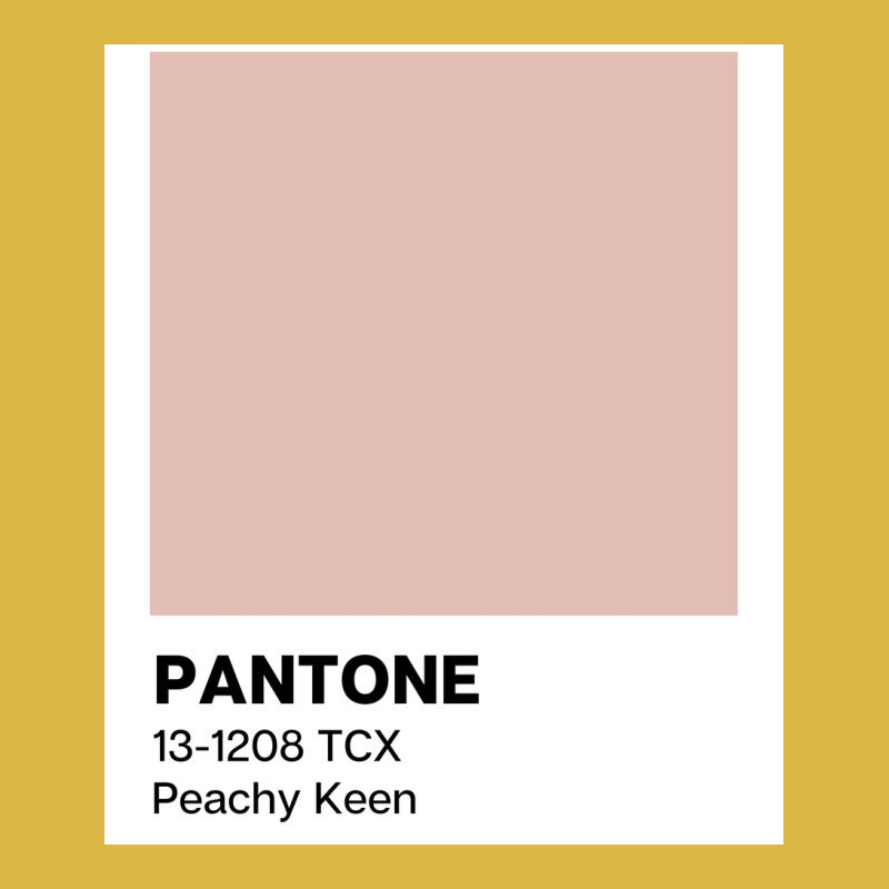 Pantone Peachy Keen Poster Love Classic T-shirt | Artistshot