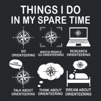 Things I Do In My Spare Time Orienteering Funny Motorcyclist Gift For Crewneck Sweatshirt | Artistshot