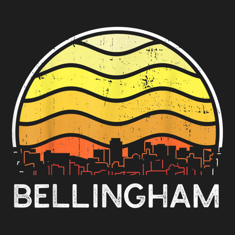 Retro Washington Bellingham Visitors Skyline Vintage Urban T Shirt Classic T-shirt | Artistshot