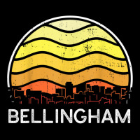 Retro Washington Bellingham Visitors Skyline Vintage Urban T Shirt Fleece Short | Artistshot