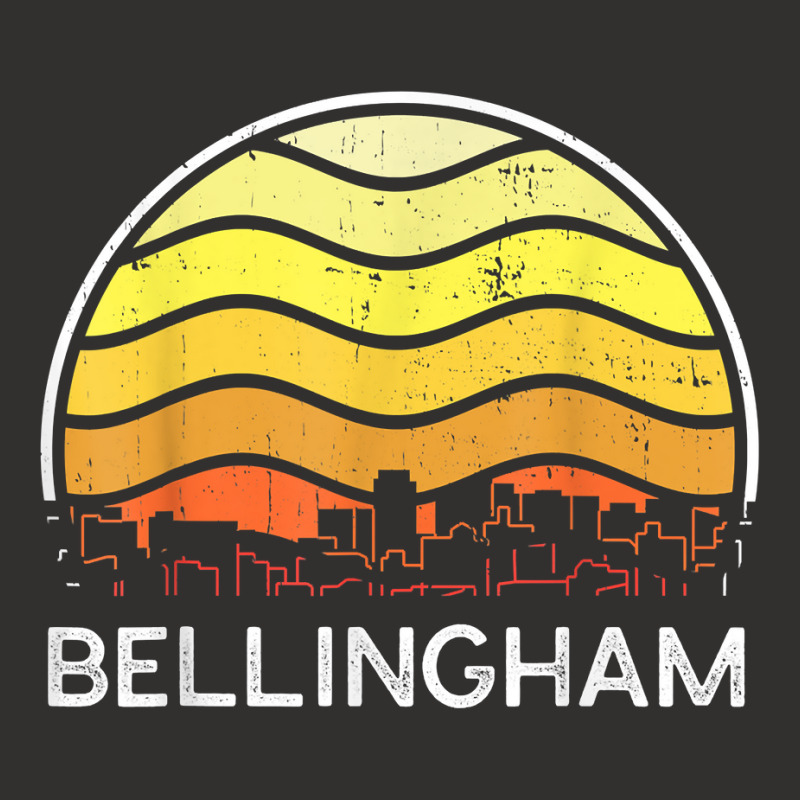 Retro Washington Bellingham Visitors Skyline Vintage Urban T Shirt Champion Hoodie | Artistshot