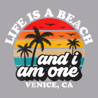 Womens Life Is A Beach And I Am One Retro Venice Vacation V Neck T Shi Youth 3/4 Sleeve | Artistshot