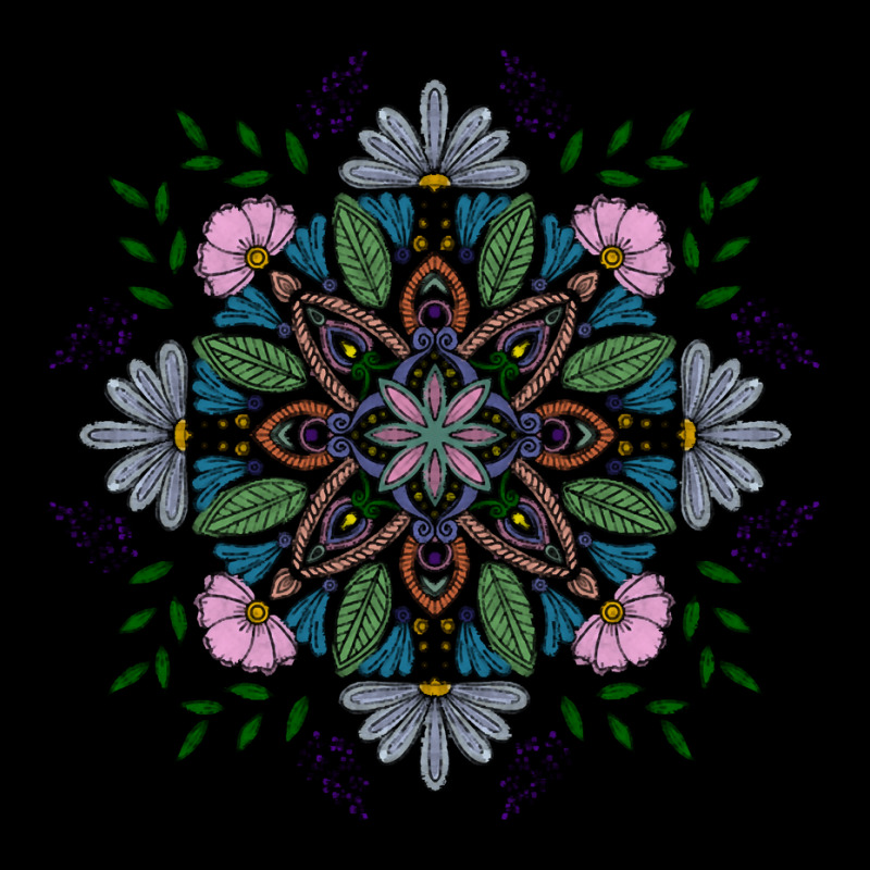 Limited Edition Flowery Mandala Long Sleeve Shirts by Jerhogen528 | Artistshot