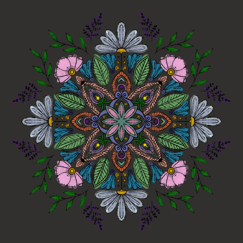 Limited Edition Flowery Mandala Champion Hoodie by Jerhogen528 | Artistshot