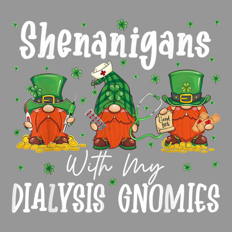 Shenanigans With My Dialysis Gnomies Shamrock Patrick's Day T Shirt Women's V-Neck T-Shirt by veroniquetour3tz | Artistshot