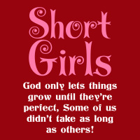 Short Girls God Only Lets Things Grow Up Active Duffel | Artistshot