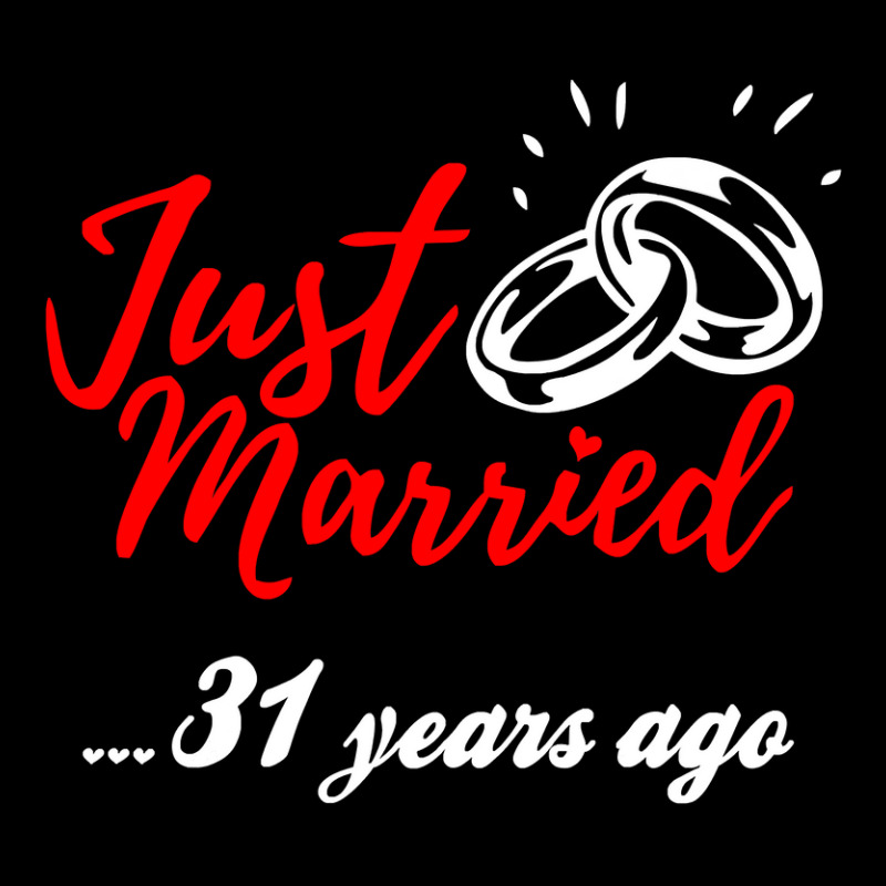 Just Married 31 Years Ago Funny Anniversary Gift Youth Hoodie by AlexandraArtist | Artistshot