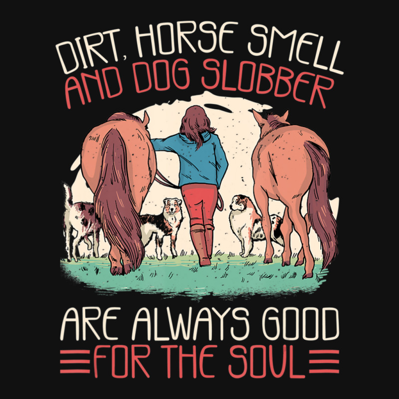 Hot Trend Horse Smell And Dog Slobber, Horses And Dogs Lover Graphic Youth T-shirt by Bostic Walling | Artistshot