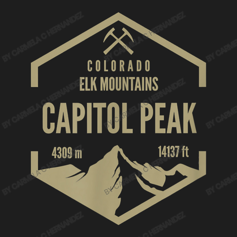 Capitol Peak Colorado Classic T-shirt | Artistshot