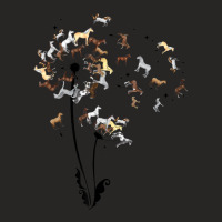 Limited Edition Horses Dandelion Horse Animal Lovers Women Ladies Fitted T-shirt | Artistshot