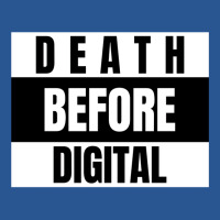 Death Before Digital  Film Photography Classic  Red 80s T-shirt | Artistshot