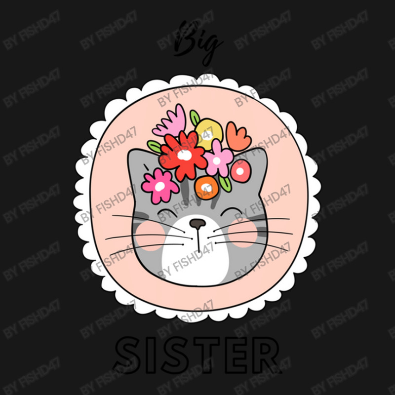 Big Sister Cat For Christmas Flannel Shirt | Artistshot