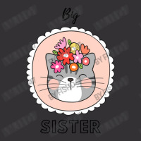 Big Sister Cat For Christmas Vintage Hoodie | Artistshot