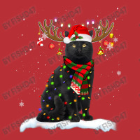 Black Cat Reindeer Christmas Light Shirt Cat Lover Christmas T-shirt | Artistshot