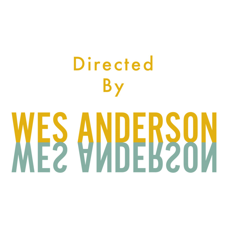 Directed By Wes Anderson Sticker | Artistshot