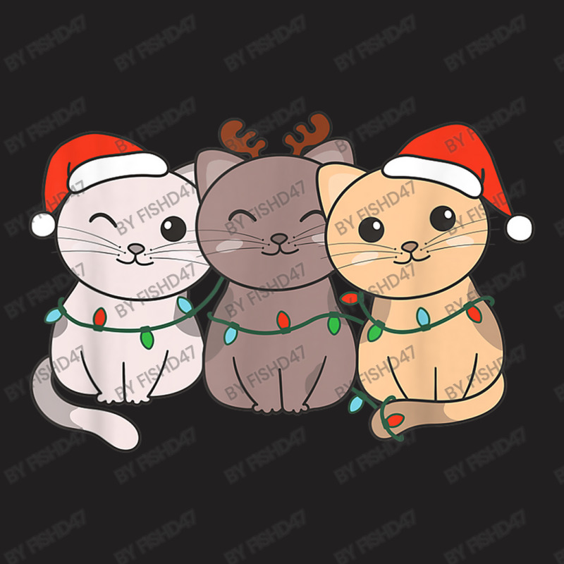 Cat Christmas Animals Cute Cats T-shirt | Artistshot