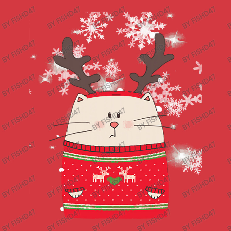 Cat Christmas Cute Cat Reindeer Christmas Costume Gift Men's Polo Shirt | Artistshot