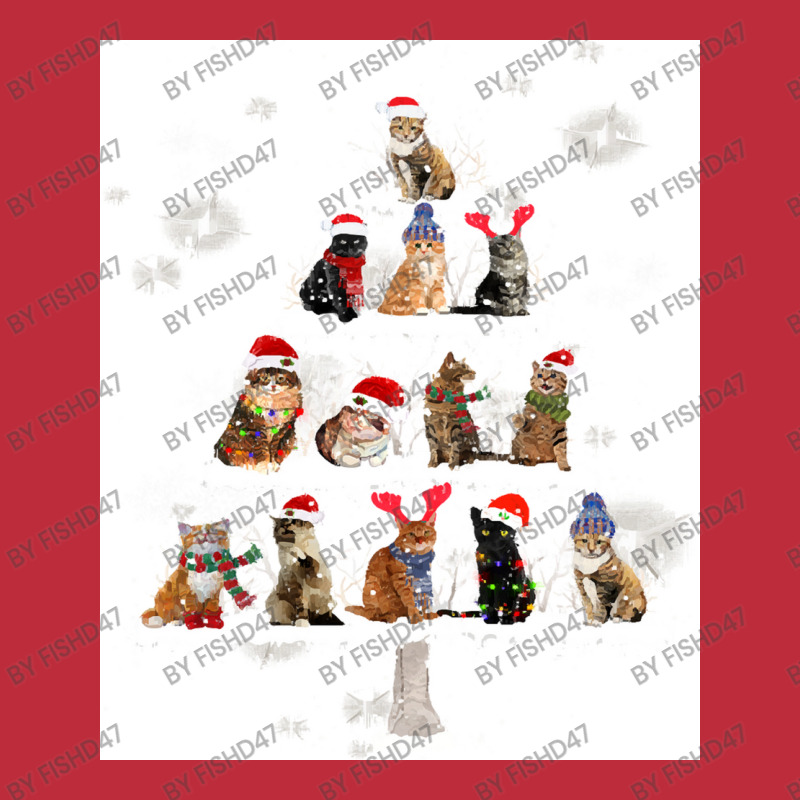 Cat Christmas Lovely Cats Christmas Tree Costume Pocket T-shirt | Artistshot