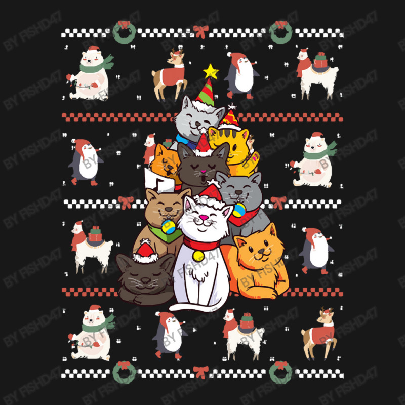 Cat Tree Cat   Cat Tree Christmas Flannel Shirt | Artistshot