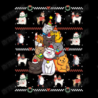 Cat Tree Cat   Cat Tree Christmas Men's 3/4 Sleeve Pajama Set | Artistshot