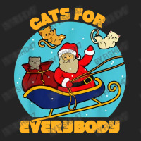 Cats For Everybody Christmas Cat 3/4 Sleeve Shirt | Artistshot