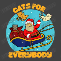 Cats For Everybody Christmas Cat Vintage T-shirt | Artistshot