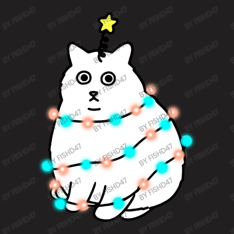 Christmas Cat T-shirt | Artistshot