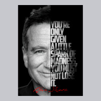 Black And White Robin Williams Quote. Unisex Jogger | Artistshot