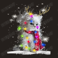 Christmas Cat Cute Baby Cat Christmas Tank Top | Artistshot