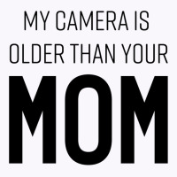 My Camera Is Older Than Your Mom Classic Yellow Blue Tank Top | Artistshot