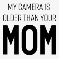 My Camera Is Older Than Your Mom Classic Yellow Blue Champion Hoodie | Artistshot