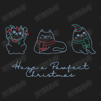 Cute Cats Have A Pawfect Christmas Light Cat Lovers Classic T-shirt | Artistshot