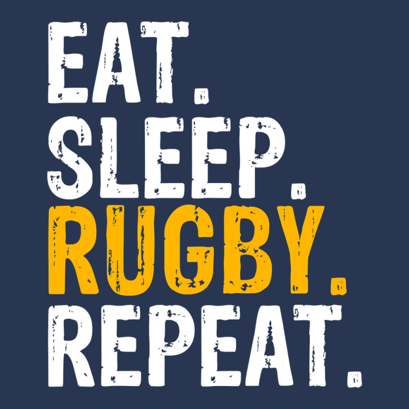 Eat Sleep Rugby Repeat Gift Ladies Denim Jacket by JamesArtists | Artistshot