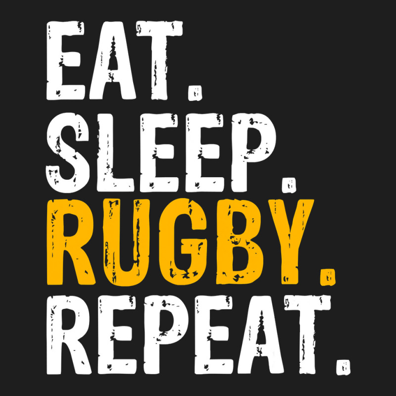 Eat Sleep Rugby Repeat Gift Classic T-shirt | Artistshot