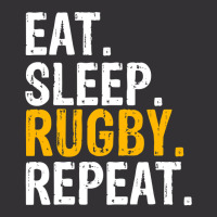 Eat Sleep Rugby Repeat Gift Vintage Hoodie | Artistshot