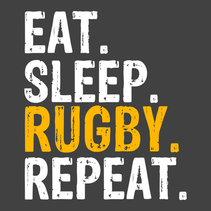 Eat Sleep Rugby Repeat Gift Vintage T-shirt | Artistshot