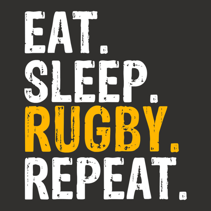 Eat Sleep Rugby Repeat Gift Champion Hoodie | Artistshot