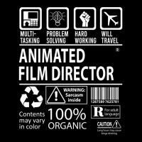 Animated Film Director T   Multitasking Certified Job Gift Item Tee  S Men's 3/4 Sleeve Pajama Set | Artistshot