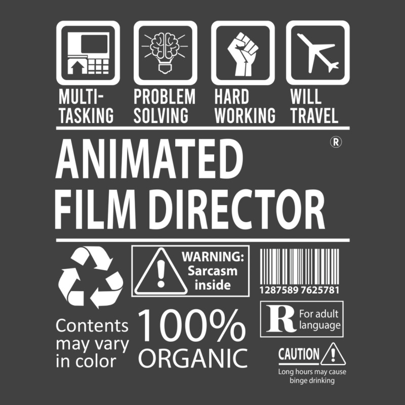 Animated Film Director T   Multitasking Certified Job Gift Item Tee  S Vintage T-Shirt by jaylalsagwanp | Artistshot