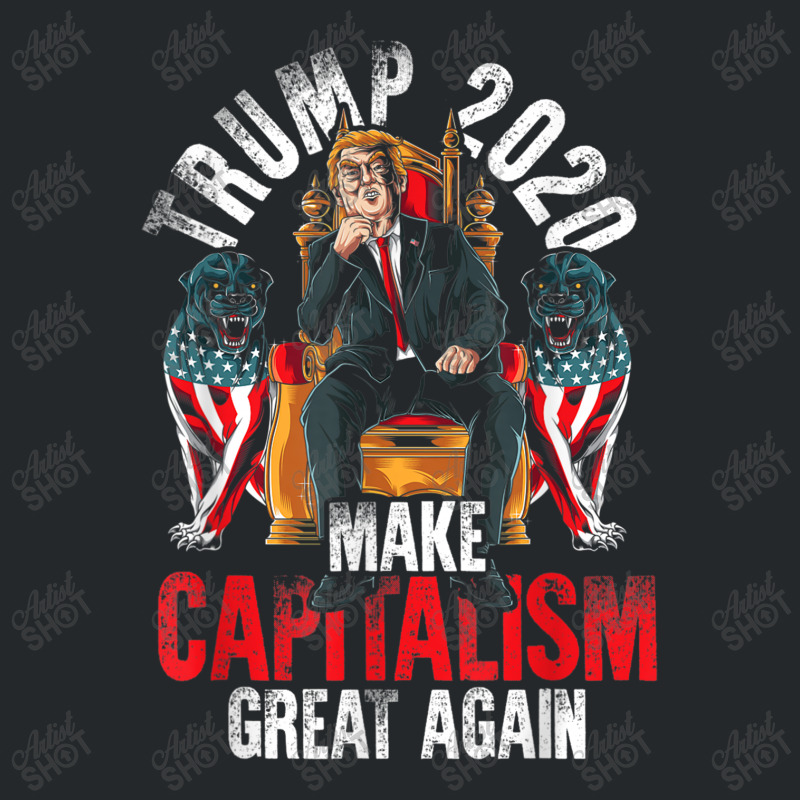 Trump 2020 Make Capitalism Great Again Crewneck Sweatshirt by kakashop | Artistshot