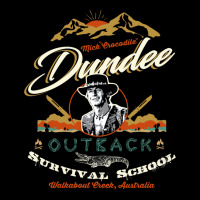 Crocodile Dundee Outback Survival School Men's 3/4 Sleeve Pajama Set | Artistshot