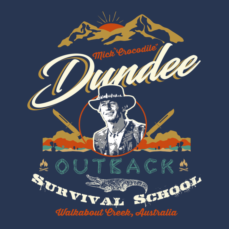 Crocodile Dundee Outback Survival School Men Denim Jacket by yaelimargidd | Artistshot